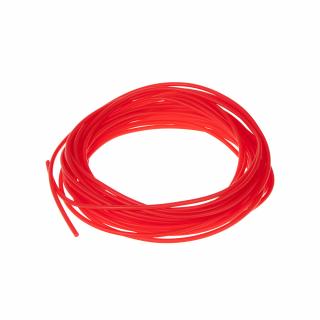 Silikónová bužírka 2,5mm červená 10m