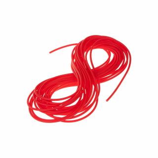 Silikónová bužírka 2mm červená 10m