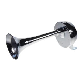 Singel-fanfára 260mm, chróm, 24V, elektromagnetická, vysoký tón