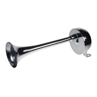 Singel-fanfára 320mm, chróm, 24V, elektromagnetická, nízky tón