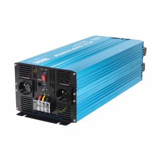 Sínusový menič napätia z 12/230V + USB, 5000W