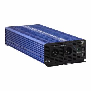 Sínusový menič napätia z 24/230V + USB, 4000W