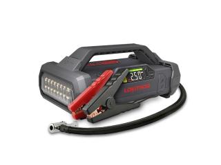 Štartovací zdroj (JumpStarter) s kompresorom, 74Wh/2000A, 12V