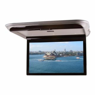 Stropný LCD monitor 19,5" s OS. Android USB/HDMI/IR/FM, diaľkové ovládanie so snímačom pohybu, šedá