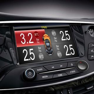 TPMS kontrola tlaku v pneumatike 4 externé čidlá s výstupom na monitor