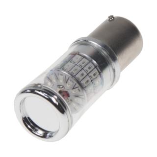 TURBO LED 12-24V s päticou BA15S, 48W oranžová