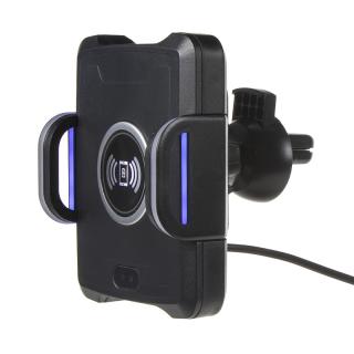 Univerzálny QI držiak pre telefóny motoricky ovládaný