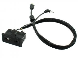 USB+JACK konektor Volkswagen Golf VII 2013-