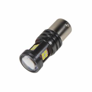 x LED BAU15s biela, 12-24V, 15LED/2835SMD