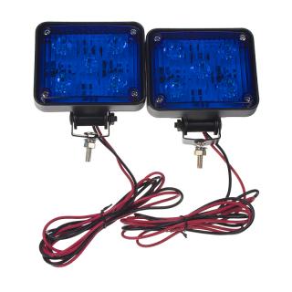 x PREDATOR LED vnútorné, 12V, 10x LED 1W, modrý
