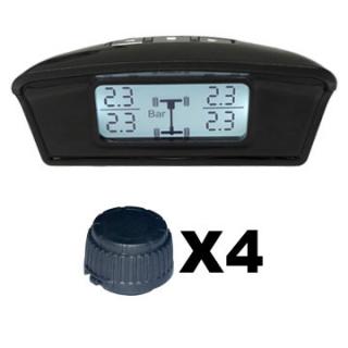 x TPMS kontrola tlaku v pneumatike 4 externé čidlá