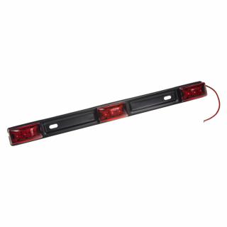 Zadné obrysové svetlo LED, červené 12/24V