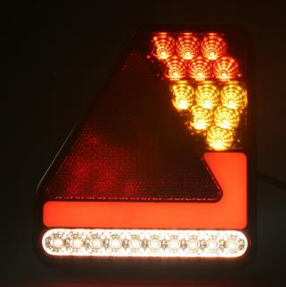 Združená lampa zadná LED 12-24V, ECE, pravá