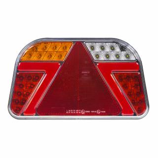 Združená LED lampa ľavá zadná s trojuholníkom 12/24V