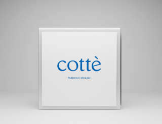 Papierové servítky Cotté 1vr. 70ks
