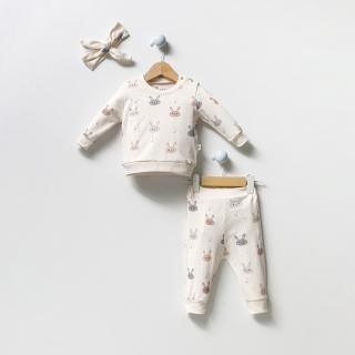 2-dílná souprava - Mikina a tepláky Bubbles Velikost: 9-12 mes. (74 - 80 cm)