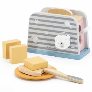 Dřevěný toaster Viga polarB Sada: 5ks