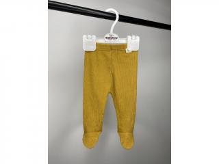 Punčochové kalhoty - žlutá Velikost: 6-9 mes. (68 cm)