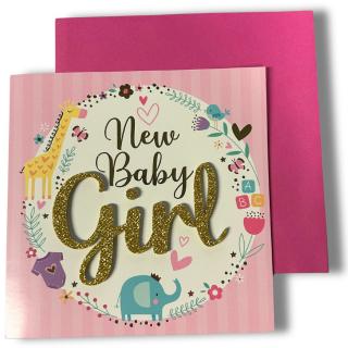 Blahoželanie k narodeniu bábätka - New Baby Girl