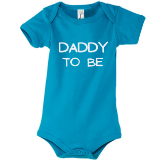 Body - DADDY TO BE Farba: modré