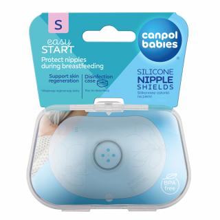 Canpol babies Chrániče  bradaviek Premium S tvarované 2ks