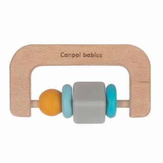 Canpol babies Dreveno-silikónová hryzačka