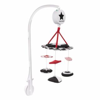 Canpol babies Kontrastný plyšový hudobný kolotoč SENSORY TOYS