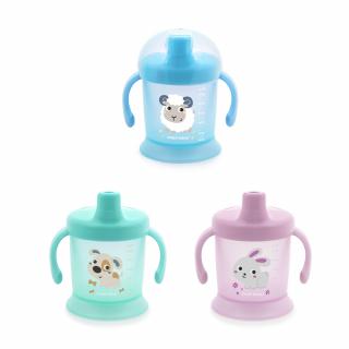 Canpol babies Nevylievací pohár tvrdý 200 ml BUNNY&COMPANY