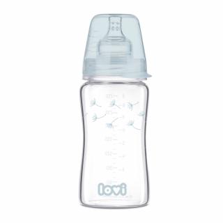 LOVI Diamond Glass fľaša 250 ml Botanic
