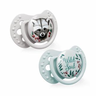 LOVI Dynamický utišujúci cumlík MINI 0-2m 2ks Wild Soul boy