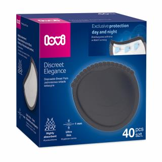 LOVI Elegance  volžky do podprsenky 40ks čierne