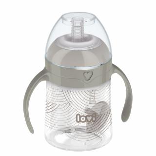 LOVI Prvý hrnček so slamkou a závažím HARMONY 150ml