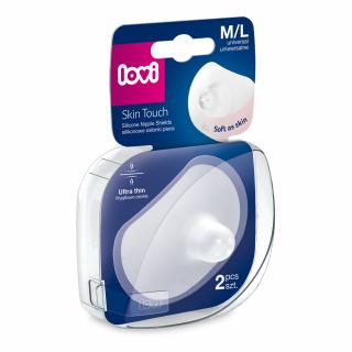 LOVI Silikónové chrániče bradaviek M/L 2 ks