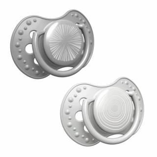 LOVI Silikónový dynamický cumlík Harmony 2ks 3-6m Boy