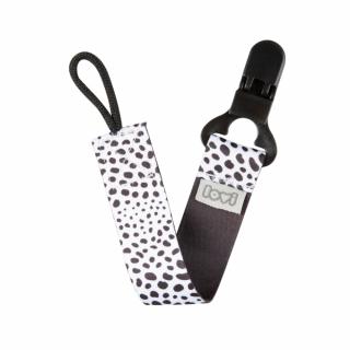 LOVI Stuha na cumlík s klipom Salt & Pepper