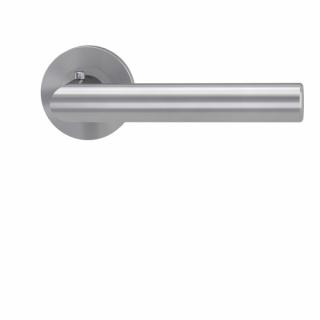 Griffwerk Lucia Professional smart2lock kľučka na rozete uzamykateľná IN Orientácia: Ľavá, Povrch: nerez matná (IN, E), Typ: WC - uzamykateľné
