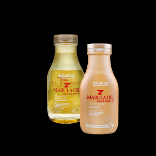 Beaver Professional Marula Oil produktový set - šampón a kondicionér 350 ml
