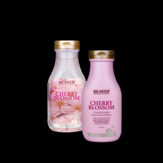 Cherry Blossom Oil produktový set - šampón a kondicionér 350 ml