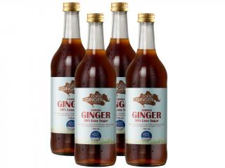 Strong 50 % menej cukru nealkoholický zázvorový nápoj, 2x 750 ml Kusy: 4 x 750 ml