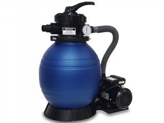 Bazénová piesková filtrácia BestBerg BBSF-10 / 10200 l/h / 400 W / modrá