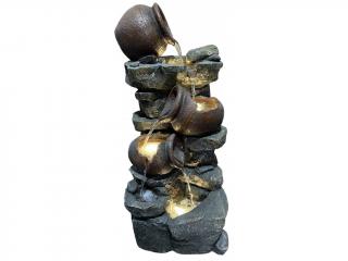 Záhradná fontána BestBerg EF-05 / polyresin / 42 x 39 x 83 cm