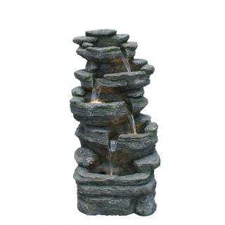 Záhradná fontána BestBerg EF-13 / polyresin / 49 x 43 x 92 cm