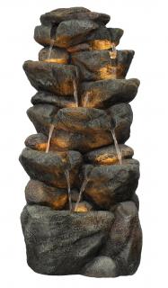 Záhradná fontána BestBerg EF-21 / polyresin / 44,5 x 38 x 99 cm
