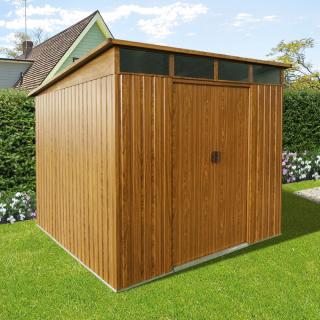 Zahradní domek BestBerg ZDSL-6D / 6,6 m² / 238 x 279 x 203 cm / dřevo/hnědá