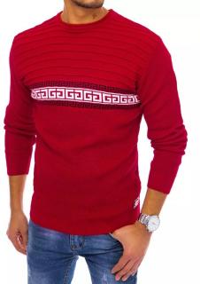 Červený pánsky sveter WX1844, veľ. XL - XL