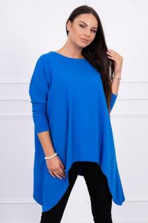 Dámska blúzka oversize 8875 - kráľovská modrá - Uni