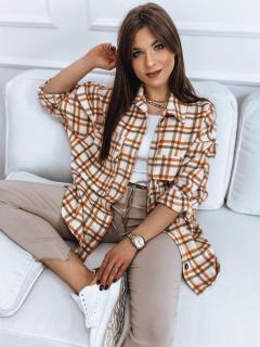 Dámska košeľa/bunda LORI TY2575 - oranžová - S/M
