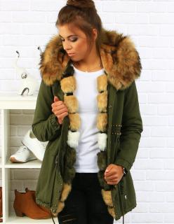 Dámska parka (ty0053) - olivová "S" - S