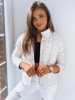 Dámska prechodná bunda FIORELLA TY3564, biela/hnedá - XL