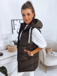 Dámska vesta MIRELLI TY2911 - kávová - XL